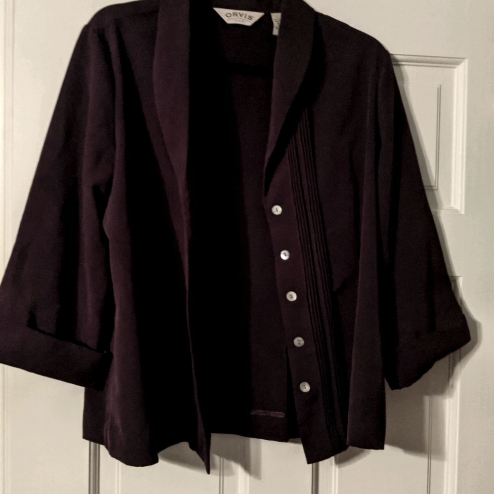 ORVIS vintage purple blazer